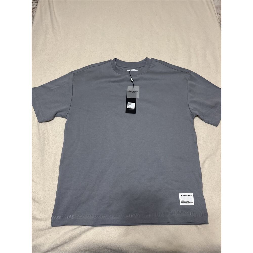 Reserved Supply Men’s Oversize Fit T-Shirt Gray Size Small Crew Neck NWT